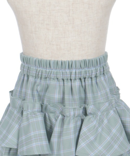 axes femme（アクシーズファム）の「チェックフリルスカパン（その他パンツ・キッズ・ミント/グレー・X-LARGE/LARGE/MEDIUM）」の17枚目の写真