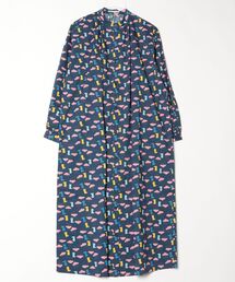 sandy（サンディー）の「プリントスタンドカラーワンピース（ワンピース）」