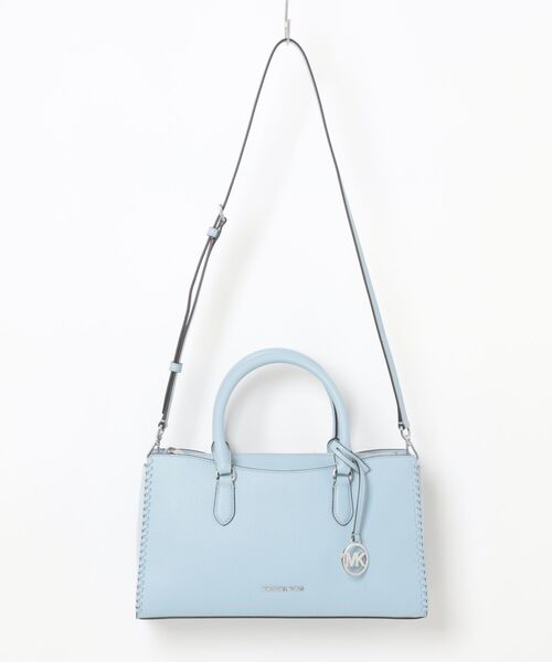MICHAEL KORS(マイケルコース)の「ARDEN MD TZ SATCHEL Satchel(ハンドバッグ・レディース・ブルー系・FREE)」の1枚目の写真