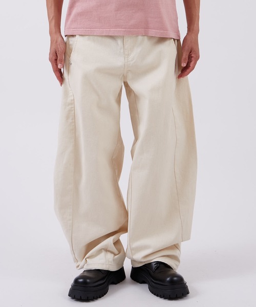 improves(インプローブス)の「スナップ バルーンパンツ(デニムパンツ・メンズ・ブラック/ブラック系/キナリ・LARGE/SMALL/MEDIUM)」の19枚目の写真