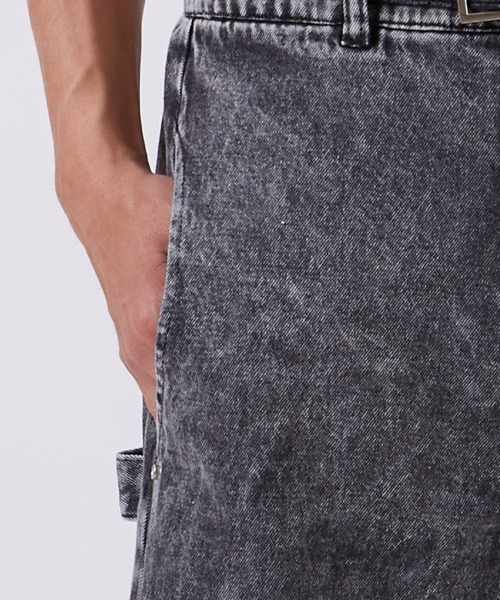 improves(インプローブス)の「スナップ バルーンパンツ(デニムパンツ・メンズ・ブラック/ブラック系/キナリ・LARGE/SMALL/MEDIUM)」の13枚目の写真