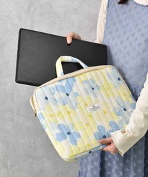 Wpc. Patterns（ダブリュピーシーパターンズ）の「フラワーはっ水キルティングPCケースL（PC・タブレットケース）」