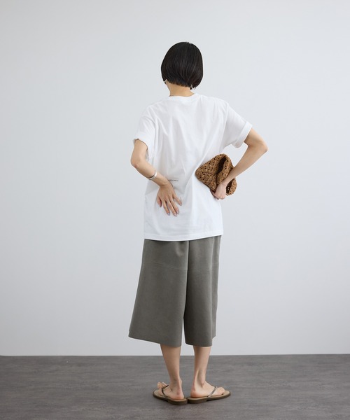 SALON adam et rope'(サロン アダム エ ロペ)の「【WEB限定】マティスアートTシャツ(Tシャツ/カットソー・レディース・ホワイト系その他/ホワイト/ホワイト系その他2・FREE)」の10枚目の写真