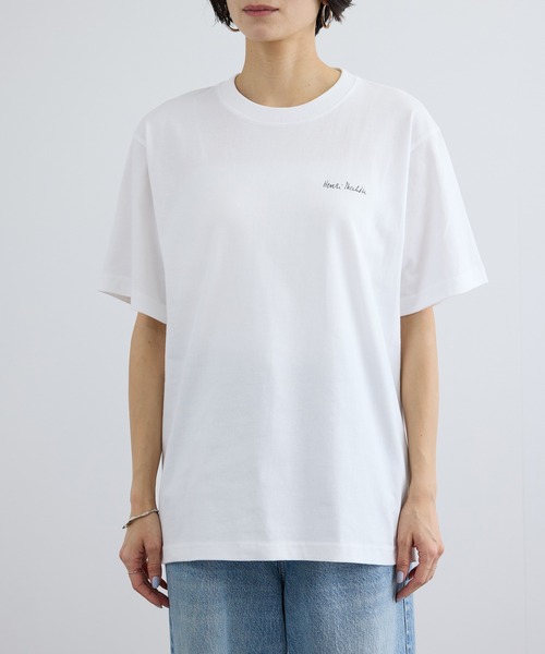 SALON adam et rope'(サロン アダム エ ロペ)の「【WEB限定】マティスアートTシャツ(Tシャツ/カットソー・レディース・ホワイト系その他/ホワイト/ホワイト系その他2・FREE)」の18枚目の写真