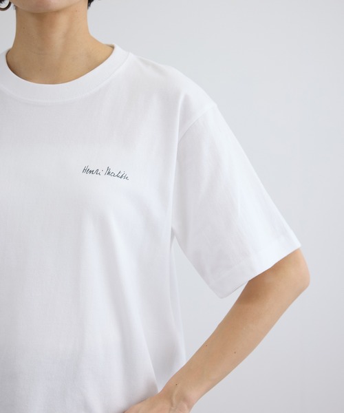 SALON adam et rope'(サロン アダム エ ロペ)の「【WEB限定】マティスアートTシャツ(Tシャツ/カットソー・レディース・ホワイト系その他/ホワイト/ホワイト系その他2・FREE)」の22枚目の写真