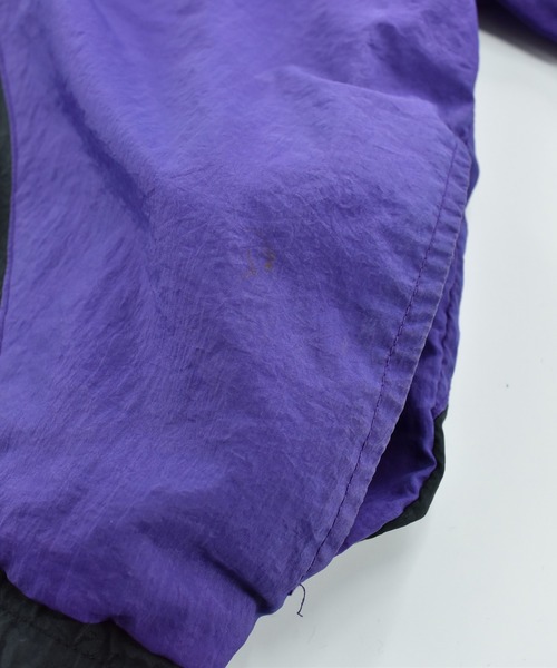 Reebok（リーボック）の「【USED】90’s Reebok ナイロン トラックジャケット（ナイロンジャケット・メンズ・パープル・LARGE）」の4枚目の写真