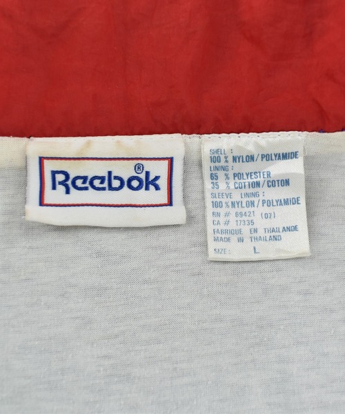 Reebok（リーボック）の「【USED】90’s Reebok ナイロン トラックジャケット（ナイロンジャケット・メンズ・パープル・LARGE）」の7枚目の写真