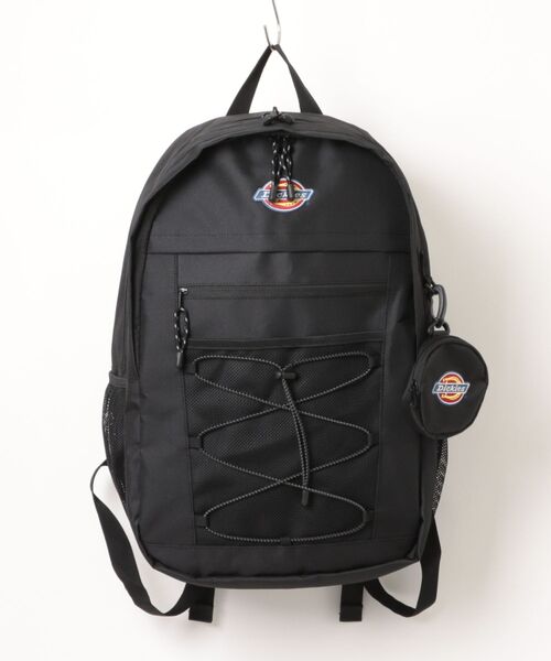 Dickies(ディッキーズ)の「DICKIES / DK BASIC BACKPACK / 81638300(バックパック/リュック・レディース・ブラック/ホワイト・ONESIZE)」の7枚目の写真