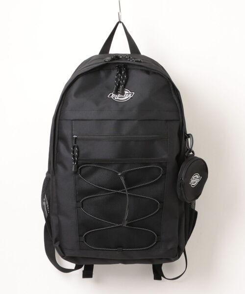 Dickies(ディッキーズ)の「DICKIES / DK BASIC BACKPACK / 81638300(バックパック/リュック・レディース・ブラック/ホワイト・ONESIZE)」の8枚目の写真