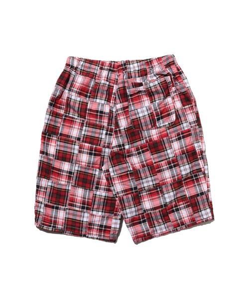BEAMS PLUS(ビームスプラス)の「Easy Shorts Patchwork Madras(その他パンツ・メンズ・レッド・X-LARGE/MEDIUM/SMALL)」の6枚目の写真