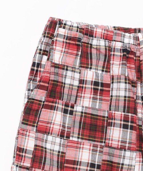 BEAMS PLUS(ビームスプラス)の「Easy Shorts Patchwork Madras(その他パンツ・メンズ・レッド・X-LARGE/MEDIUM/SMALL)」の9枚目の写真