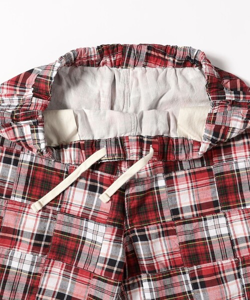 BEAMS PLUS(ビームスプラス)の「Easy Shorts Patchwork Madras(その他パンツ・メンズ・レッド・X-LARGE/MEDIUM/SMALL)」の10枚目の写真