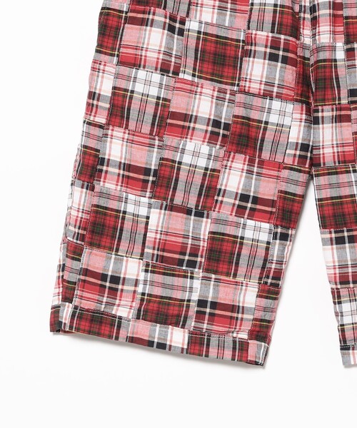 BEAMS PLUS(ビームスプラス)の「Easy Shorts Patchwork Madras(その他パンツ・メンズ・レッド・X-LARGE/MEDIUM/SMALL)」の11枚目の写真