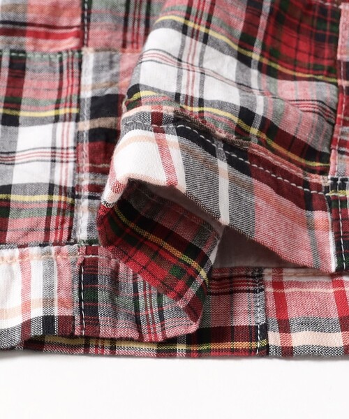 BEAMS PLUS(ビームスプラス)の「Easy Shorts Patchwork Madras(その他パンツ・メンズ・レッド・X-LARGE/MEDIUM/SMALL)」の13枚目の写真