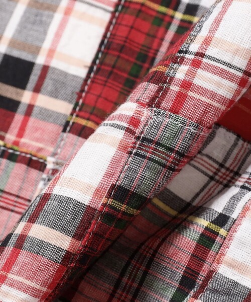 BEAMS PLUS(ビームスプラス)の「Easy Shorts Patchwork Madras(その他パンツ・メンズ・レッド・X-LARGE/MEDIUM/SMALL/LARGE)」の16枚目の写真