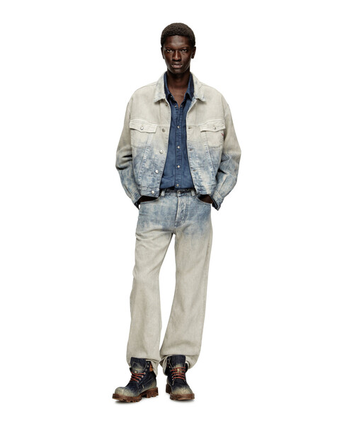 DIESEL(ディーゼル)の「メンズ デニムジャケット D-RANGER(デニムジャケット・メンズ・ブルー系その他・X-LARGE)」の4枚目の写真