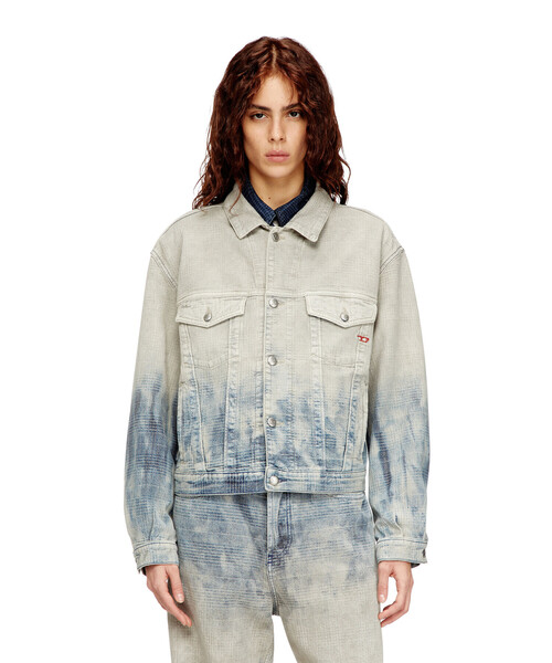 DIESEL(ディーゼル)の「メンズ デニムジャケット D-RANGER(デニムジャケット・メンズ・ブルー系その他・X-LARGE)」の6枚目の写真