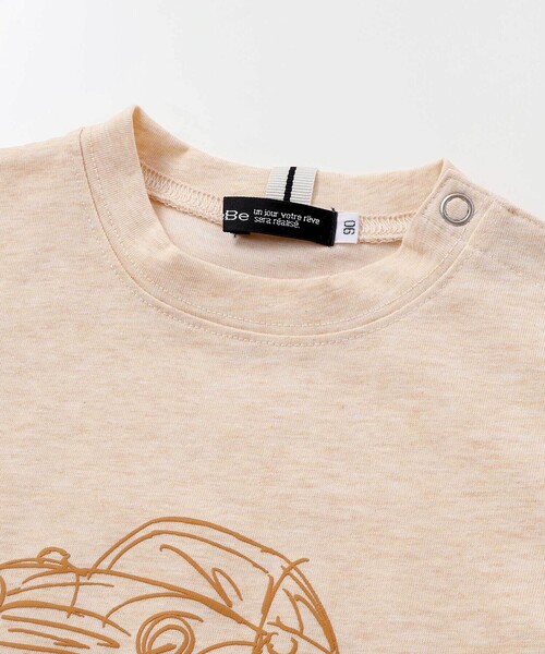 BeBe（ベベ）の「クラシックカースケッチ杢天竺半袖Tシャツ（その他ベビーウェア・キッズ・イエロー/ブルー・90cm/80ｃｍ）」の10枚目の写真