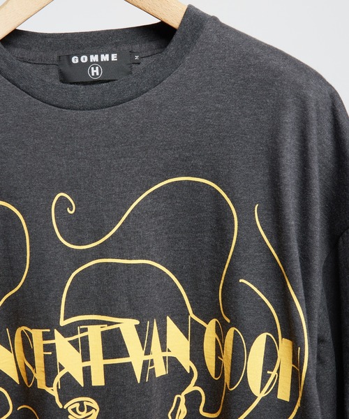 GOMME HOMME(ゴムオム)の「ゴッホT(Tシャツ/カットソー・メンズ・ホワイト/チャコールグレー/ブラック・MEDIUM)」の6枚目の写真