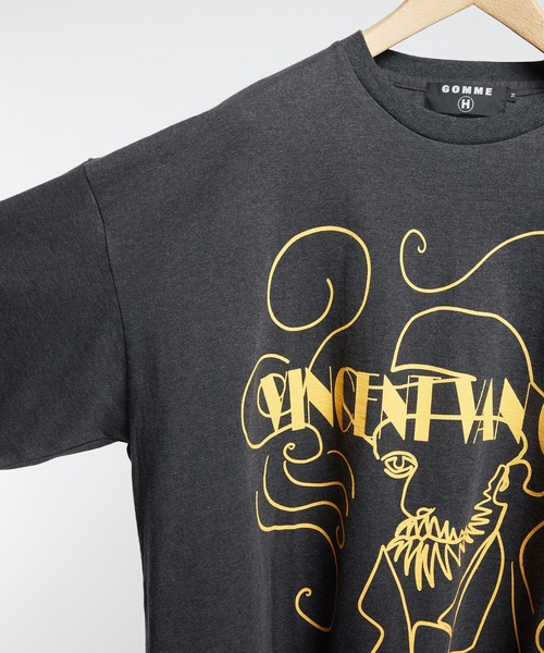 GOMME HOMME(ゴムオム)の「ゴッホT(Tシャツ/カットソー・メンズ・ホワイト/チャコールグレー/ブラック・MEDIUM)」の8枚目の写真