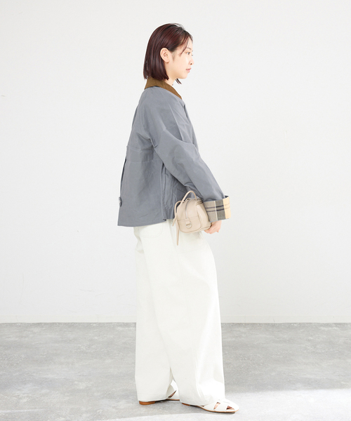 IENA（イエナ）の「Barbour/バブアー CATLIN CASUAL JK ジャケット LCA0392GN31/GY5（その他アウター・レディース・グレー/カーキ・FREE）」の10枚目の写真