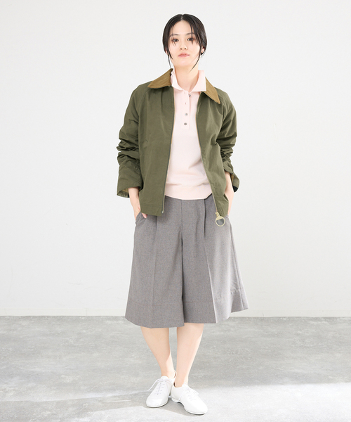 IENA（イエナ）の「Barbour/バブアー CATLIN CASUAL JK ジャケット LCA0392GN31/GY5（その他アウター・レディース・グレー/カーキ・FREE）」の15枚目の写真
