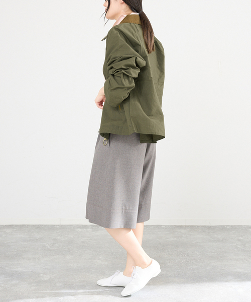IENA（イエナ）の「Barbour/バブアー CATLIN CASUAL JK ジャケット LCA0392GN31/GY5（その他アウター・レディース・グレー/カーキ・FREE）」の16枚目の写真