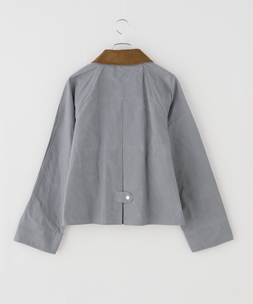 IENA（イエナ）の「Barbour/バブアー CATLIN CASUAL JK ジャケット LCA0392GN31/GY5（その他アウター・レディース・グレー/カーキ・FREE）」の20枚目の写真