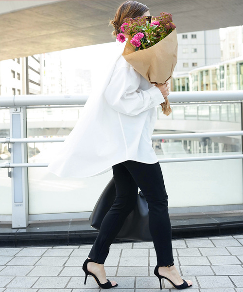 Deuxieme Classe（ドゥーズィエムクラス）の「追加 Zip レギンス パンツ（その他パンツ・レディース・ブラック・34/36/38/32）」の4枚目の写真