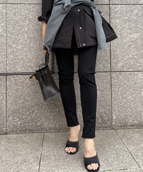 Deuxieme Classe（ドゥーズィエムクラス）の「追加 Zip レギンス パンツ（その他パンツ・レディース・ブラック・34/36/38/32）」の5枚目の写真