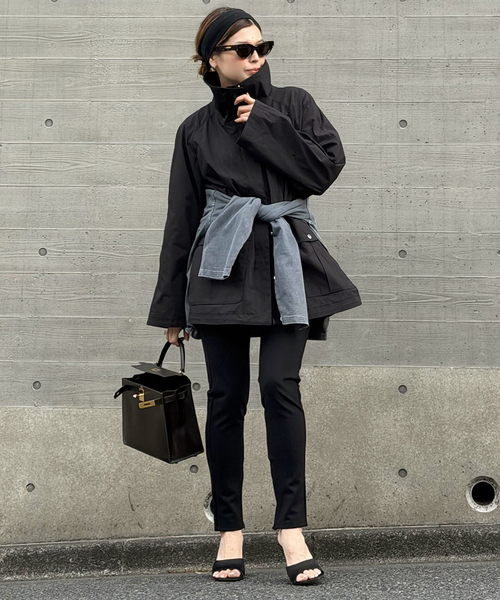 Deuxieme Classe（ドゥーズィエムクラス）の「追加 Zip レギンス パンツ（その他パンツ・レディース・ブラック・34/36/38/32）」の8枚目の写真