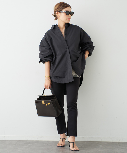 Deuxieme Classe（ドゥーズィエムクラス）の「追加 Zip レギンス パンツ（その他パンツ・レディース・ブラック・34/36/38/32）」の19枚目の写真