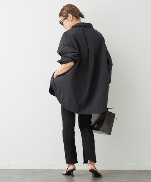 Deuxieme Classe(ドゥーズィエムクラス)の「追加 Zip レギンス パンツ(その他パンツ・レディース・ブラック・34/36/38/32)」の2枚目の写真