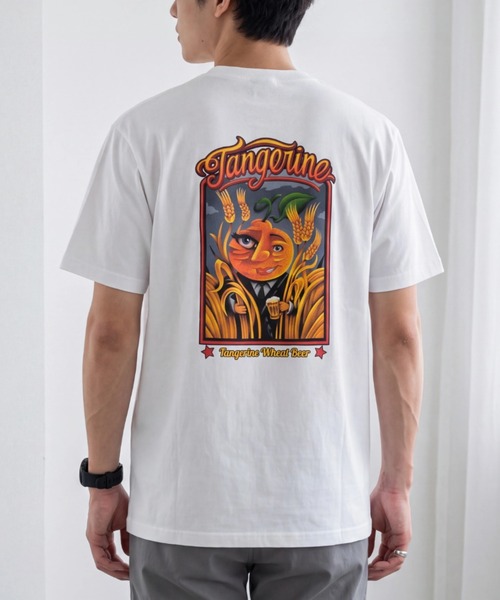 INNOCENT(イノセント)の「【T18】TANGERINE T-SHIRT(Tシャツ/カットソー・メンズ・ホワイト・X-LARGE)」の1枚目の写真