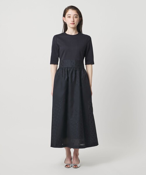 UNITED ARROWS(ユナイテッドアローズ)の「フィット&フレア シアー ドット ワンピース ‐ウォッシャブル‐(ワンピース・レディース・ネイビー/ブラック・38/36)」の18枚目の写真