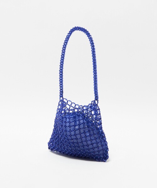 Steven Alan（スティーブンアラン）の「＜The Bagmati＞BEADS SHLDER BAG/バッグ（ショルダーバッグ・レディース・コバルトブルー/ゴールド・FREE）」の10枚目の写真