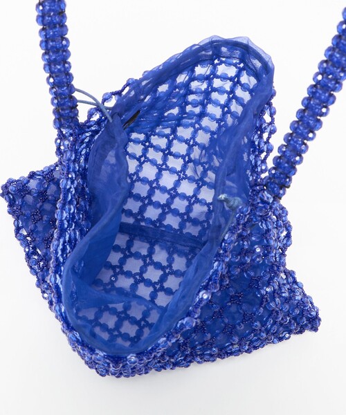Steven Alan（スティーブンアラン）の「＜The Bagmati＞BEADS SHLDER BAG/バッグ（ショルダーバッグ・レディース・コバルトブルー/ゴールド・FREE）」の12枚目の写真