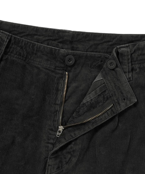 thisisneverthat（ディスイズネバーザット）の「Overdyed Corduroy Cargo Short（カーゴパンツ・メンズ・ダークオリーブ/バーガンディー/スミクロ・XL/S/M/L）」の4枚目の写真
