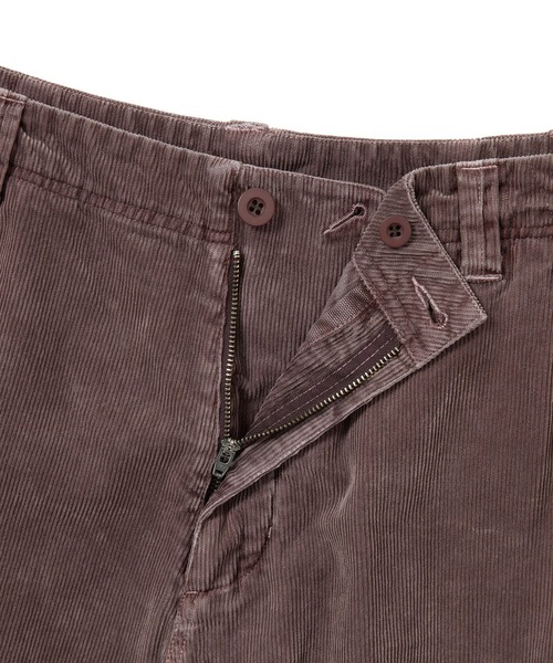 thisisneverthat（ディスイズネバーザット）の「Overdyed Corduroy Cargo Short（カーゴパンツ・メンズ・ダークオリーブ/バーガンディー/スミクロ・XL/S/M/L）」の9枚目の写真