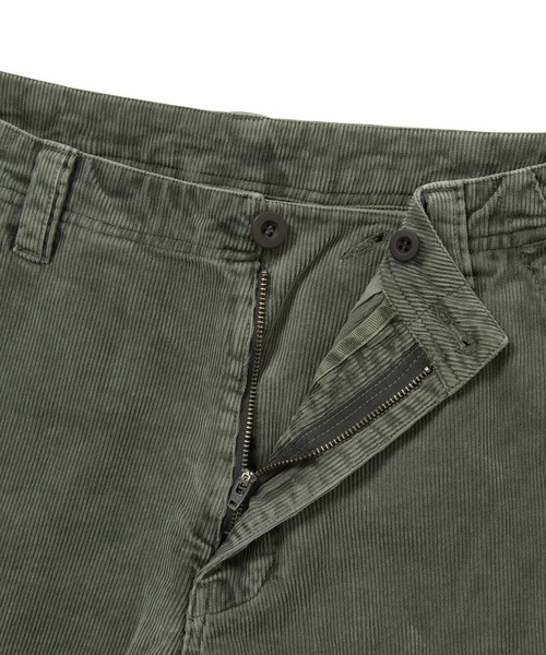 thisisneverthat（ディスイズネバーザット）の「Overdyed Corduroy Cargo Short（カーゴパンツ・メンズ・ダークオリーブ/バーガンディー/スミクロ・XL/S/M/L）」の12枚目の写真