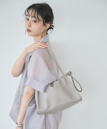 Anclear oui（アンクリアウィ）の「2WAYギャザーバッグ（ショルダーバッグ）」