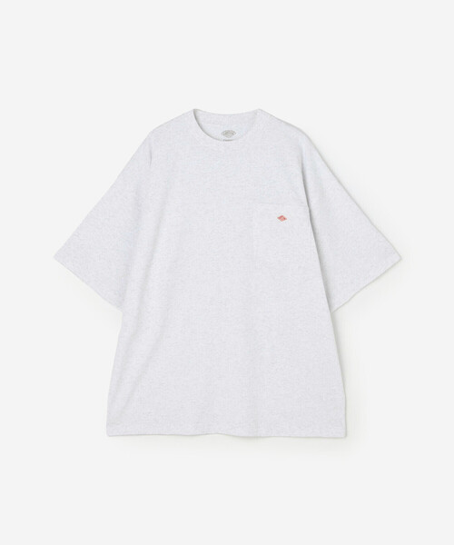 DANTON(ダントン)の「DANTON | クルーネック 半袖ポケットTシャツ SOLID MEN(Tシャツ/カットソー・メンズ・ブラック/ネイビー/ダークグレー/ホワイト系その他・M/L)」の2枚目の写真