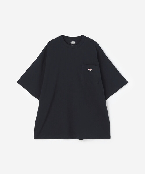 DANTON(ダントン)の「DANTON | クルーネック 半袖ポケットTシャツ SOLID MEN(Tシャツ/カットソー・メンズ・ブラック/ネイビー/ダークグレー/ホワイト系その他・M/L)」の4枚目の写真