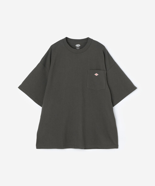 DANTON(ダントン)の「DANTON | クルーネック 半袖ポケットTシャツ SOLID MEN(Tシャツ/カットソー・メンズ・ブラック/ネイビー/ダークグレー/ホワイト系その他・M/L)」の5枚目の写真
