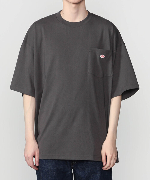 DANTON(ダントン)の「DANTON | クルーネック 半袖ポケットTシャツ SOLID MEN(Tシャツ/カットソー・メンズ・ブラック/ネイビー/ダークグレー/ホワイト系その他・M/L)」の11枚目の写真