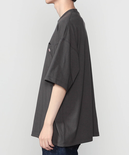 DANTON(ダントン)の「DANTON | クルーネック 半袖ポケットTシャツ SOLID MEN(Tシャツ/カットソー・メンズ・ブラック/ネイビー/ダークグレー/ホワイト系その他・M/L)」の12枚目の写真