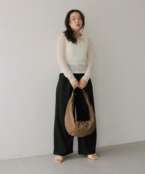 cheriella(シェリエラ)の「【cheriella】ワンショルダーホーボーバッグ ONE-SHOULDER HOBO BAG(ショルダーバッグ・レディース・ブラック/アイボリー/ブラウン・FREE)」の19枚目の写真