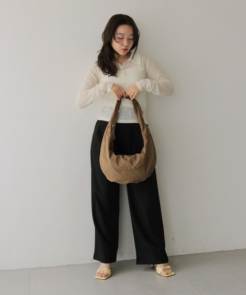 cheriella(シェリエラ)の「【cheriella】ワンショルダーホーボーバッグ ONE-SHOULDER HOBO BAG(ショルダーバッグ・レディース・ブラック/アイボリー/ブラウン・FREE)」の22枚目の写真