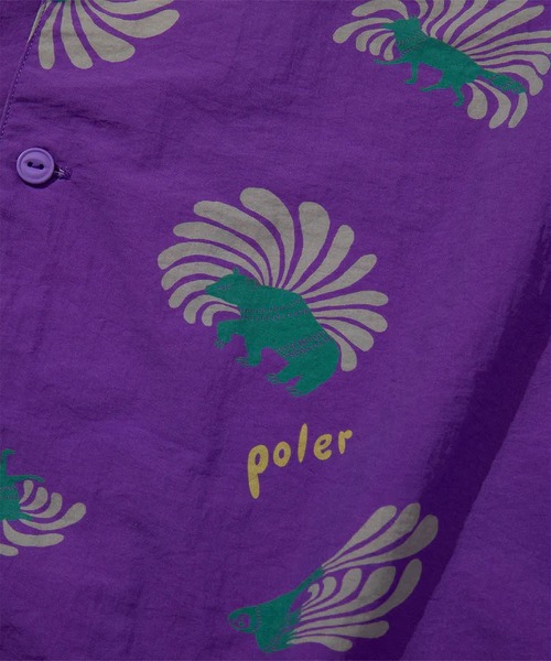 POLeR（ポーラー）の「POLER CRITTER ALOHA SHIRT（シャツ/ブラウス・メンズ・ブラック・L/M）」の7枚目の写真