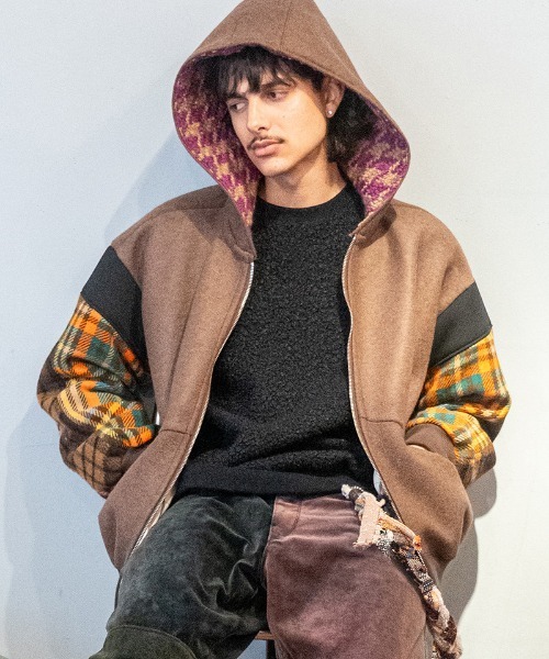 masterkey(マスターキー)の「mpa4097- PLOVER HOODIE ジップパーカー(MK27A-C-18)(パーカー・メンズ・マルチ・S/M)」の1枚目の写真
